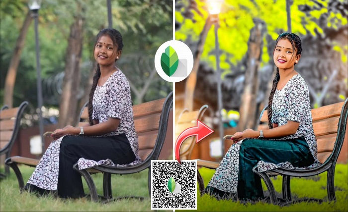 snapseed qr code