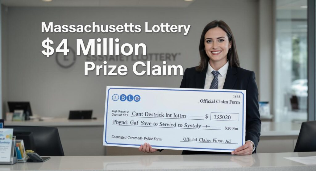 Massachusetts Lottery $4 Million Prize Claim​